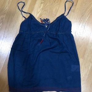 Gap Navy babydoll top